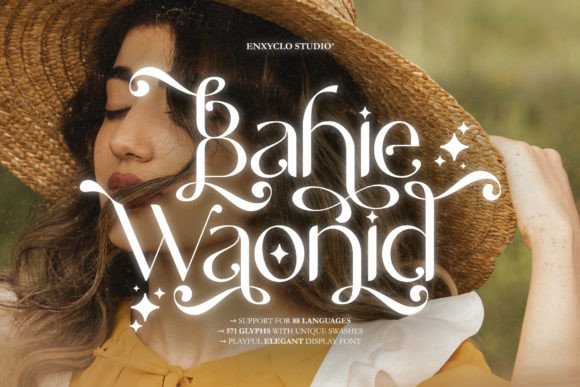 Bahie Waonid: A Serif Font That Elevates Your Brand