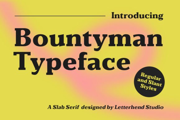 Bountyman: A Versatile Font for Crafters and Product Creators