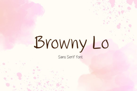 Browny Lo: A Playful Sans Serif for Editorial Projects