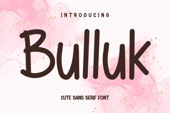 Bulluk: The Font That Elevates Your Brand