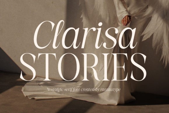 Clarisa Stories: A Serif Font for Editorial Elegance