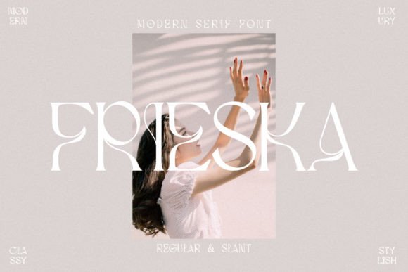 Frieska: A Serif Font with a Modern Soul