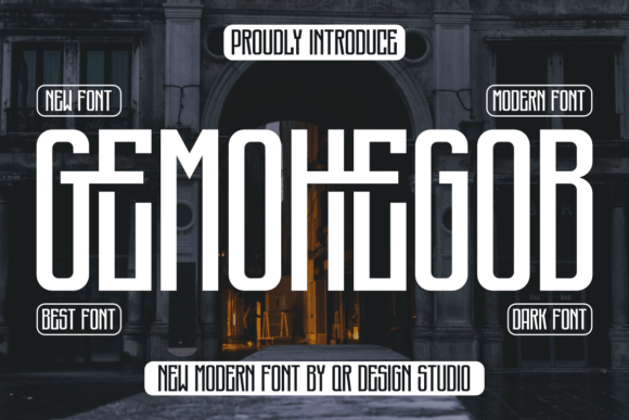 Gemohegob: A Bold Serif for Branding and Beyond