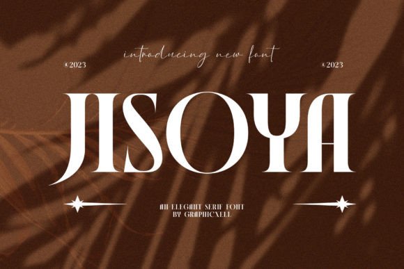 Jisoya: A Serif Font That Elevates Brand Campaigns