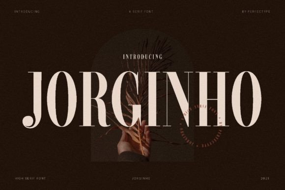 Jorginho: A Serif Font That Breathes Life Into Your Crafts