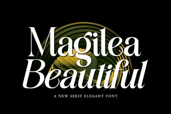 Maligea Beautiful: A Serif Font for Editorial Elegance