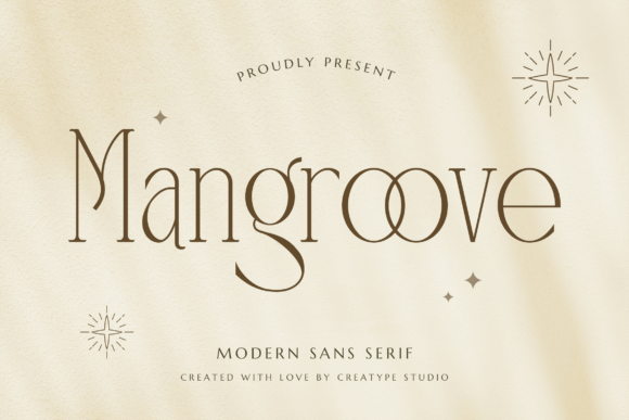 Mangroove: A Serif Font for Modern Digital Branding