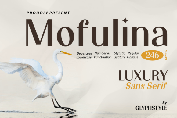 Mofulina: A Luxurious Sans Serif for Modern Web Design