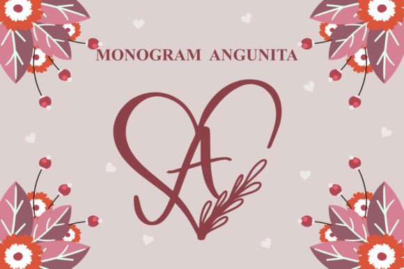 Monogram Angunita: A Font That Elevates Your Brand