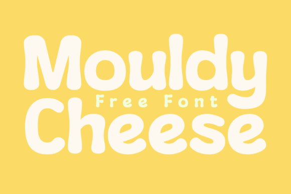 Mouldy Cheese: A Font That Adds Character to Every Craft