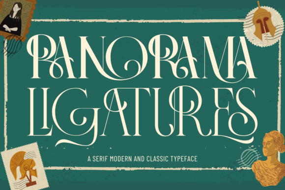 Panorama Ligatures: A Serif Font with Timeless Appeal
