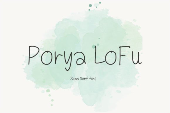 Porya Lofu: A Font That Speaks with Warmth and Clarity