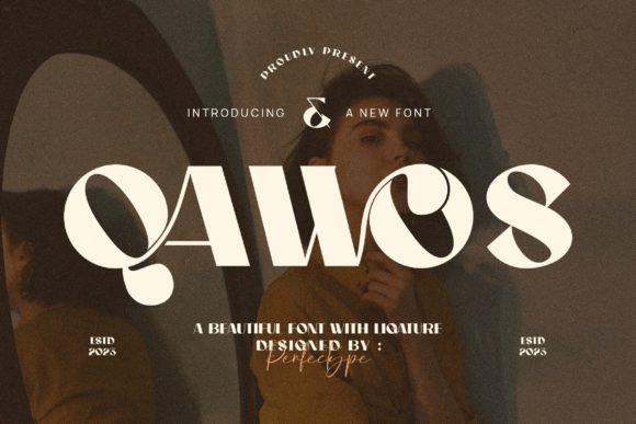 Qawos: A Serif Font for Editorial Elegance