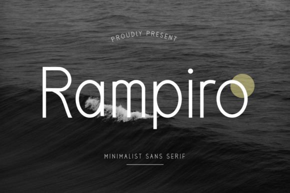 Rampiro: A Minimalist Sans Serif for Modern Branding