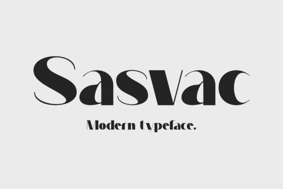 Sasvac: A Modern Sans Serif for Digital Branding