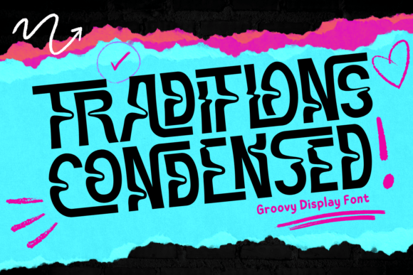 Traditions Condensed: A Serif Font for Editorial Impact