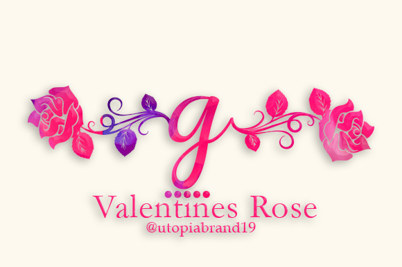 Valentines Rose Monogram: A Timeless Font for Digital Creativity